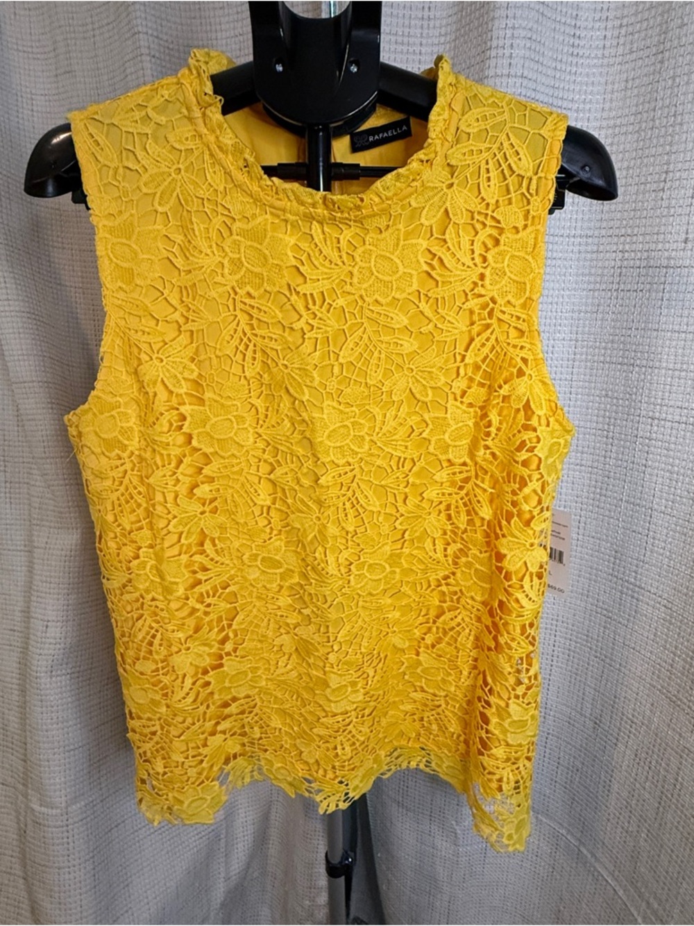 Rafaella Bright Yellow Lace Camisole